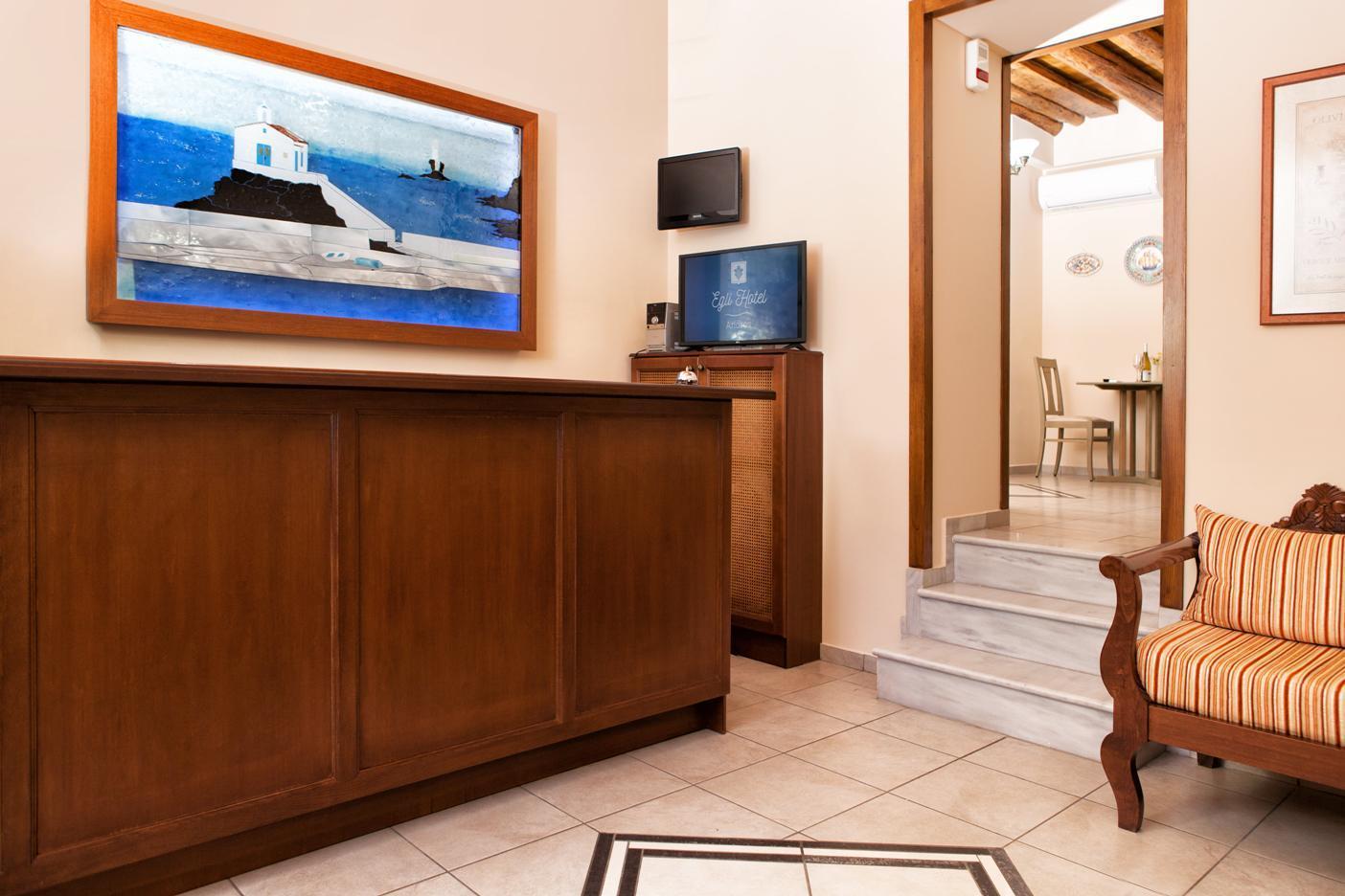 Egli Hotel Andros Town Luaran gambar